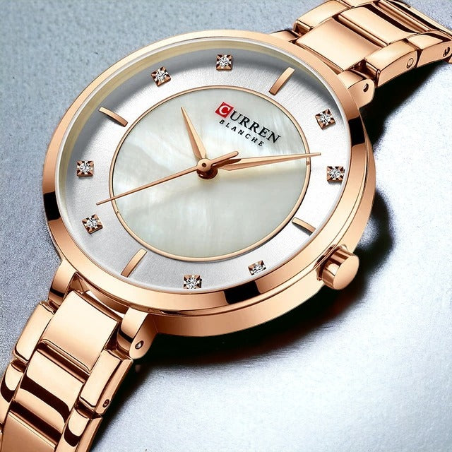CURREN 9051  female quartz watch